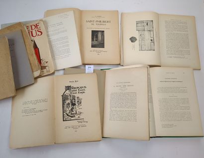 [Bourgogne]. Un ensemble de 10 volumes ou...