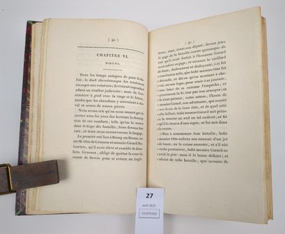 BRILLAT-SAVARIN (Jean Anthelme) : Essai Historique...