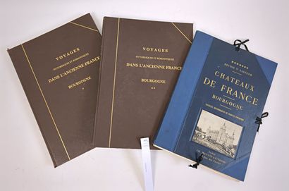 [Bourgogne]. Un ensemble de 3 volumes in...