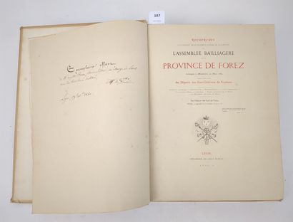 [Forez] ASSIER DE VALENCHES (Pierre-Marie)...