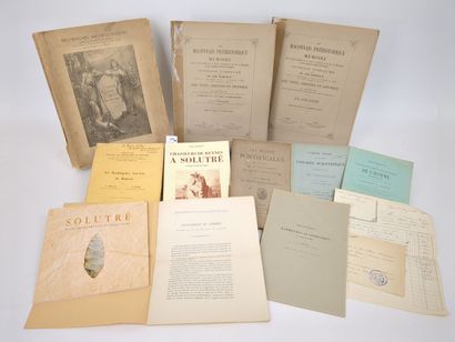 [Mâconnais]. Un ensemble de 11 volumes :
FERRY...