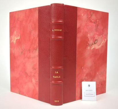 TENDRET (Lucien) : La Table au pays de Brillat-Savarin....