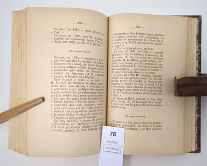 (reliure armoriée) (Velay). PAYRARD (Abbé...