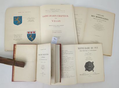 Un lot de 4 volumes sur le VELAY

(Velay)....