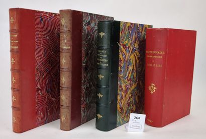 [Bourgogne]. Un ensemble de 4 volumes reliés :

[Anonyme]....