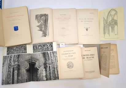 [Saône, et Loire]. Un ensemble de 11 volumes...