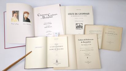 [Beaujolais]. Réunion de 5 volumes :

PÉLICIER...