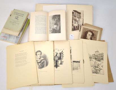 LAMARTINE (Alphonse, de). Réunion de 8 volumes...