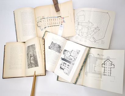 Un lot de 5 volumes des CONGRES ARCHEOLOGIQUES...
