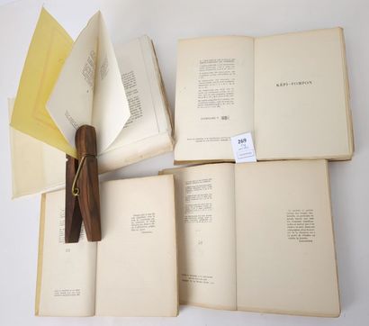 JOLINON (Joseph). Un ensemble de 4 volumes...