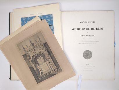 DUPASQUIER (Louis) : Monographie de Notre-Dame...
