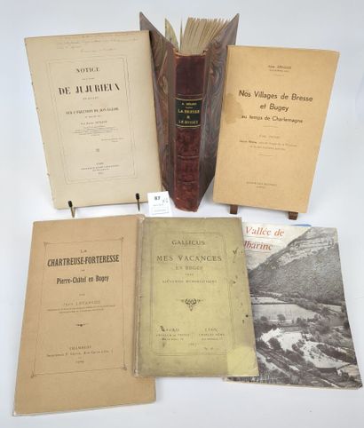 [Ain]. 6 volumes sur le Bugey, dont :
GALLICUS....
