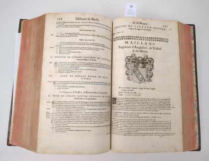 [reliure armoriée] GUICHENON (Samuel) : Histoire...