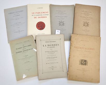 [Dombes]. 7 volumes, dont :

PATISSIER (Jean) :...
