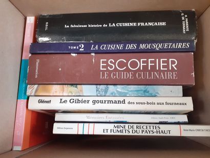 Un carton de livres de Cuisine dont la fabuleuse...