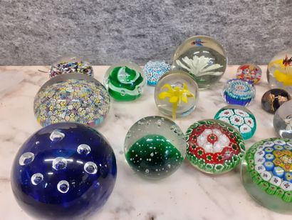 Lot de boules de sulfures 