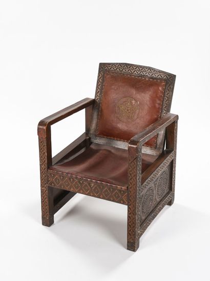 TRAVAIL MAROCAIN 1960

Paire de fauteuils...