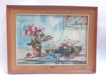 M. Conqueror
nature morte
huile sur isorel
50...
