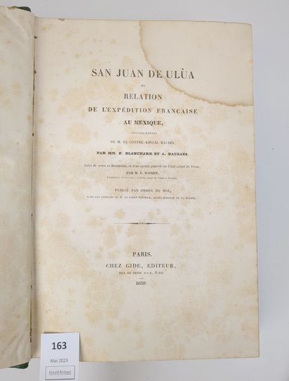 [Amérique]. BLANCHARD (P.) et DAUZATS (A.)....