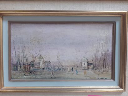 CARBIER
Paysage
Huile sur toile
19 x 31,...