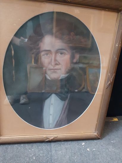 Portrait d'Hector BERLIOZ
Pastel
Vue ovale...