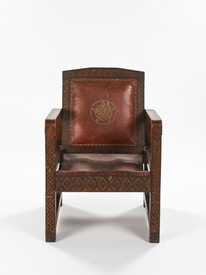 TRAVAIL MAROCAIN 1960

Paire de fauteuils...