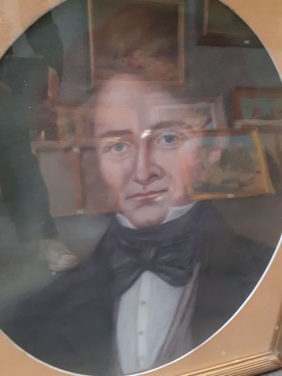 Portrait d'Hector BERLIOZ
Pastel
Vue ovale...