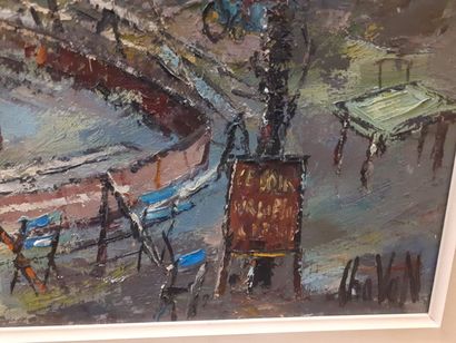 Gilbert CHAVAN (1929 -1975) 
L'entrée du...
