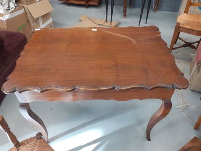 Table à écrire avec fauteuil paillé
Table...