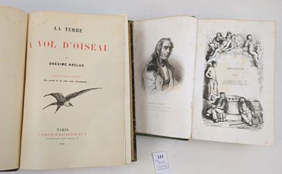 Réunion de deux volumes reliés du XIXe siècle :

ARAGO...