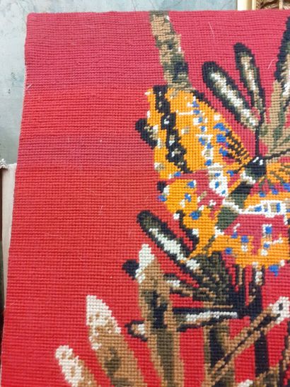 FUMERON 
Laine sur trame
57 x 76 cm 