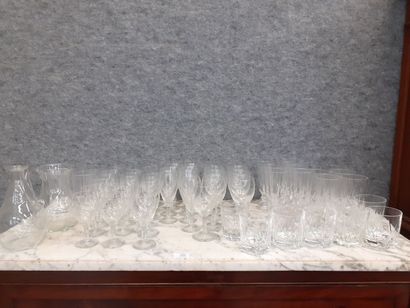 Service de verre de différents modèles 