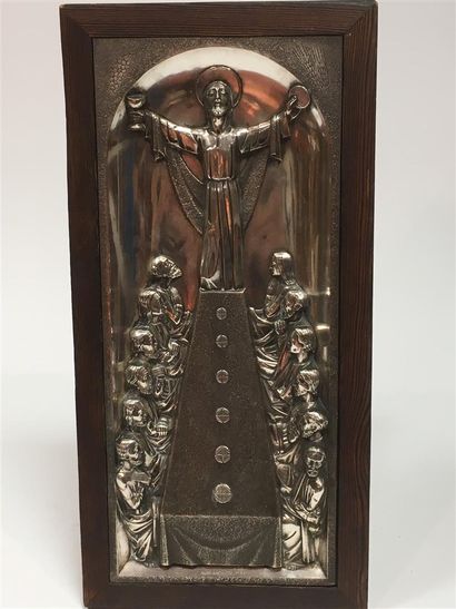 Travail espagnol 1960
La Cène
58 x 28 cm
Signatureu...