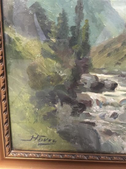 Joseph HUVEY (1844-1919)
Le Semmin à Saint...