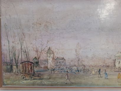 CARBIER
Paysage
Huile sur toile
19 x 31,...