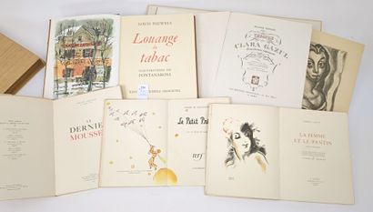 [Littérature]. Réunion de 5 volumes illustrés :
SAINT-EXUPÉRY....