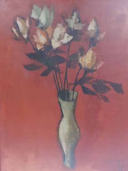 Rafel TONA (1903 - 1987)
Bouquet de fleurs
Huile...
