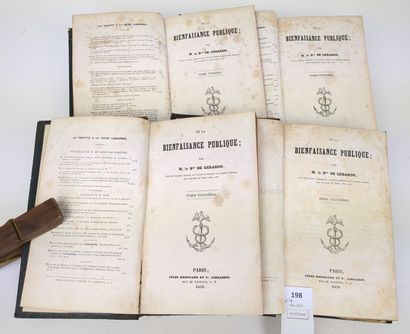 GÉRANDO (Baron, de). De la bienfaisance publique....