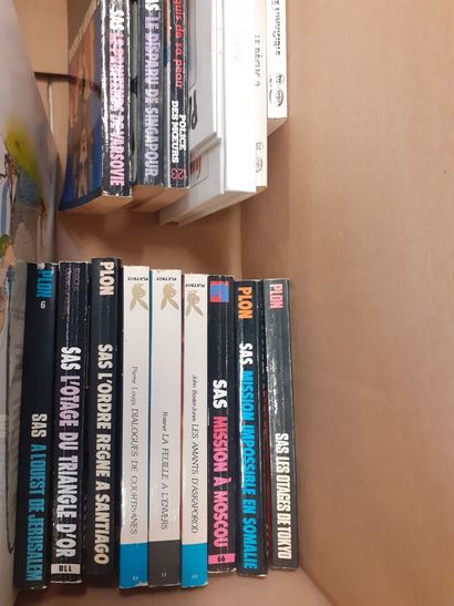 Carton de BD- Polars dont Astérix chez les...