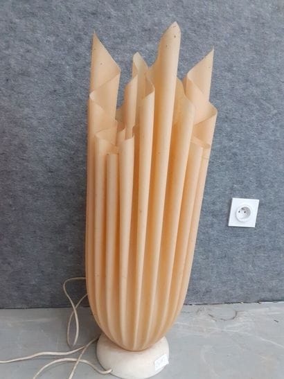 paire de lampe Georgia Jacob
h : 70 cm 
