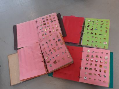 Importante collection de PINS sur les media...