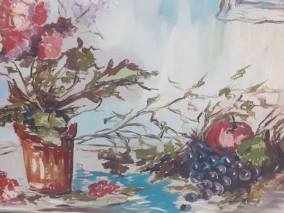 M. Conqueror
nature morte
huile sur isorel
50...