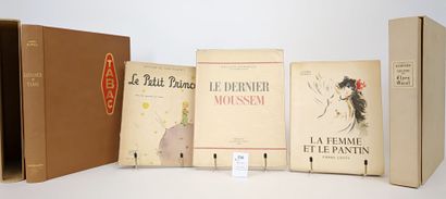 [Littérature]. Réunion de 5 volumes illustrés :
SAINT-EXUPÉRY....