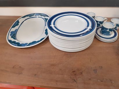 Villeroy et Boch, Service de table 
15 assiettes...