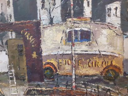 Gilbert CHAVAN (1929 -1975) 
L'entrée du...