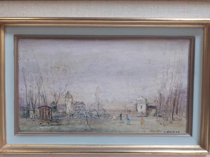 CARBIER
Paysage
Huile sur toile
19 x 31,...