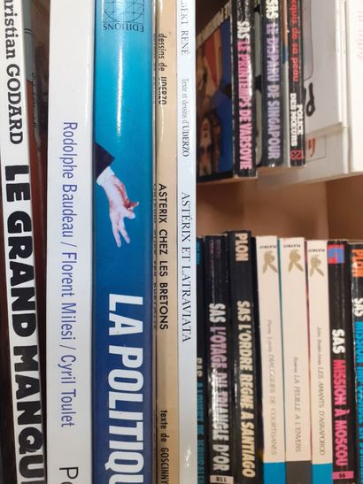 Carton de BD- Polars dont Astérix chez les...