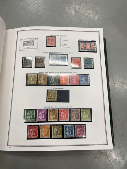 TIMBRES album Ceres timbre de de France 