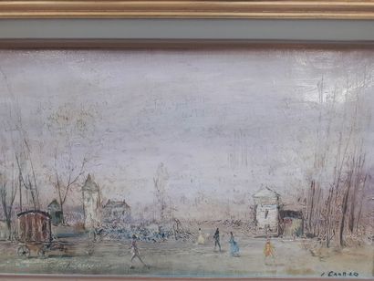 CARBIER
Paysage
Huile sur toile
19 x 31,...