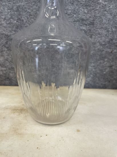 BACCARATcarafe en cristal taillé modèle ...